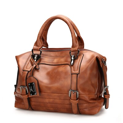 #ad Women Leather Fashion Ladies Messenger Handbag Shoulder Bag Tote Satchel2918