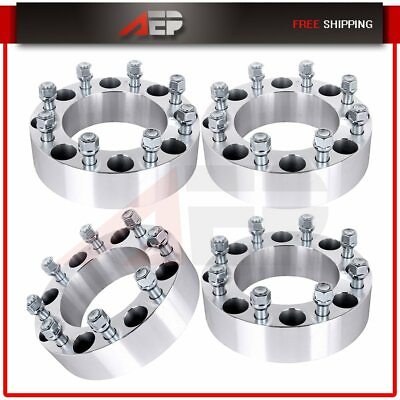 #ad 4X 8x170 Wheel Spacers 2 inch 14x1.5 For Ford F 250 F 350 Super Duty Excursion