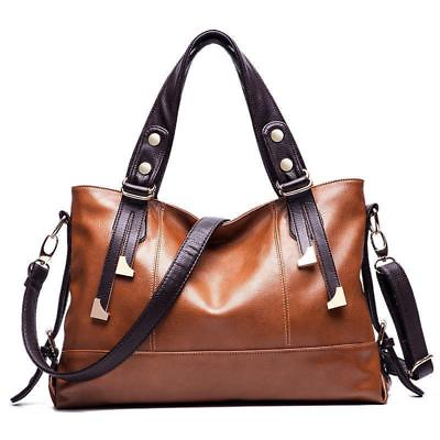 #ad Fashion beautiful Faux leather Women#x27;s inclined shoulder handbag bag 5 Color R64
