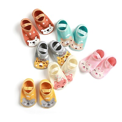 #ad Baby Toddler Anti Slip Socks Cute Floor Socks 0 To 3 Years Toddler Kids Socks
