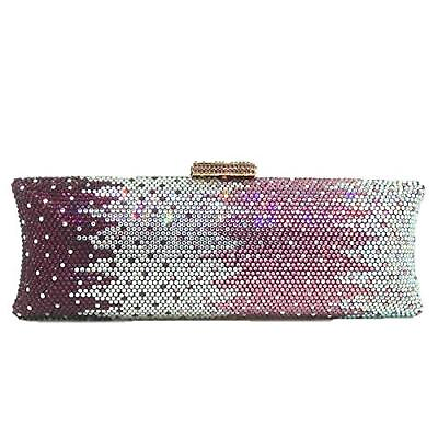 #ad Dazzling Long Rhinestone Evening Bags and Clutches for Women Formal Multi 2