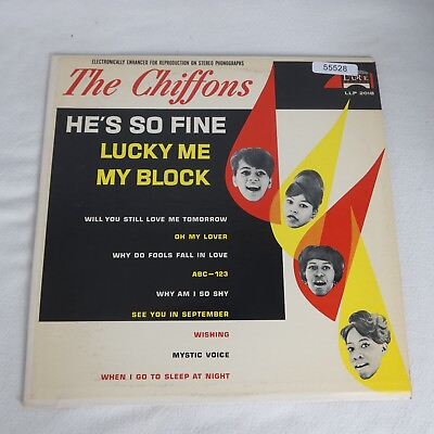 #ad The Chiffons Hes So Fine LP Vinyl Record Album