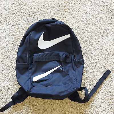 #ad Nike Unsex Adult Heritage Swoosh Backpack In Black
