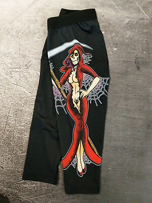 #ad Sexy Grim Reaper Leggings Yoga Pants Fitness Sexy Elastic Workout XS Small youth