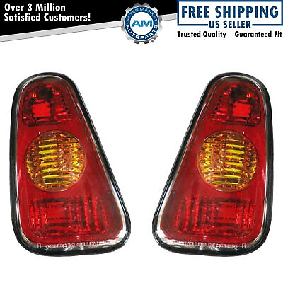 #ad Rear Tail Lights Set Left amp; Right Fits 2002 2006 Mini Cooper