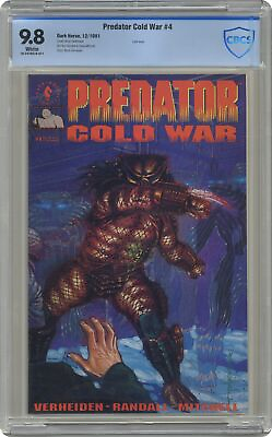 #ad Predator Cold War #4 CBCS 9.8 1991 19 3478A78 011