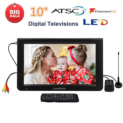 #ad 10quot; Portable Digital ATSC TV Television Video Player HD Screen Freeview HD B3J3