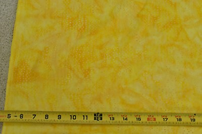 #ad 16quot; Long Yellows Batik Quilt Cotton N6311