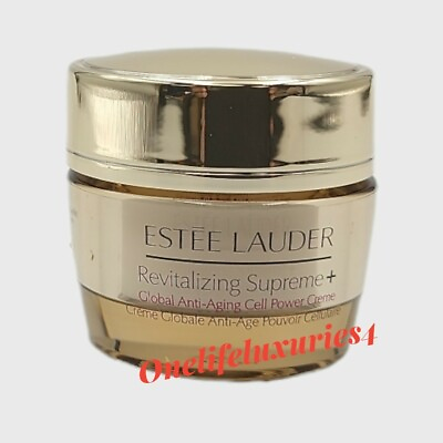 #ad Estee Lauder Revitalizing Supreme Global Anti Aging Cell Power Creme 15ml Unbox