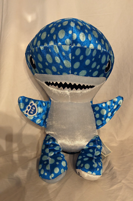 #ad Build A Bear Workshop BABW Shark Week Whale Shark Plush Stuffed Animal Toy 2019