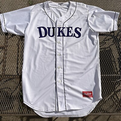 #ad Duluth Superior Dukes Baseball Jersey Professional Minor League Size 44 Signed