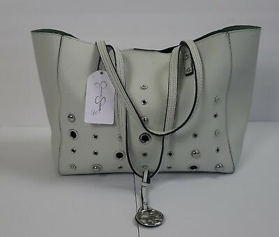 Jessica Simpson Pale Green Hand Totebag Removable Extra Bag Small Zip Pouch NWT $55.00