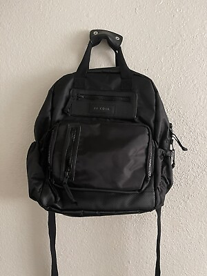 #ad JJ Cole Papago Pack Diaper Bag Large Capacity Backpack Black