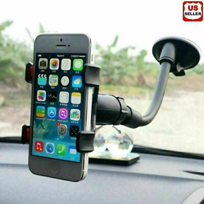 #ad 360° Car Windshield Mount Cradle Holder Stand For Mobile Cell Phone GPS iPhone x