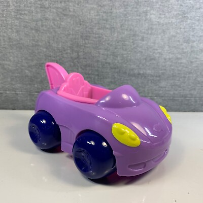 Fisher Price Bubble Guppies Purple Pink Car Vehicle Mattel $6.30