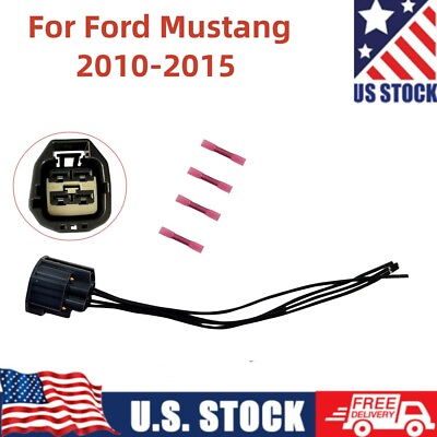 #ad For Ford Cooling Fan Resistor Pigtail Connector Plug Mustang 2010 2015 Engine