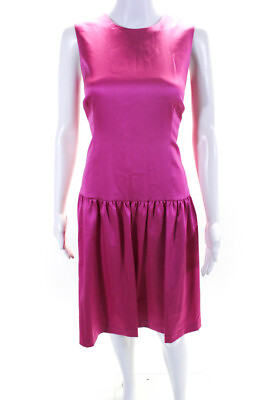 #ad Laundry by Shelli Segal Women#x27;s Sleeveless Knee Length Dress Pink Size 6