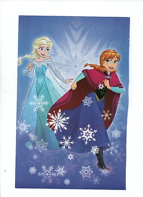 #ad 2 Pin Up Pages Of Disney Frozen Anna amp; Elsa 2021 PIN UP PRINT AD