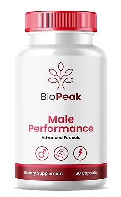 #ad Biopeak Male Enhancement bio peak male supplement 60Caps New last longer BiggerD