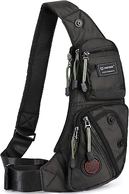 #ad Sling Bag Chest Shoulder Backpack Crossbody Bags for Men Women Unbalance