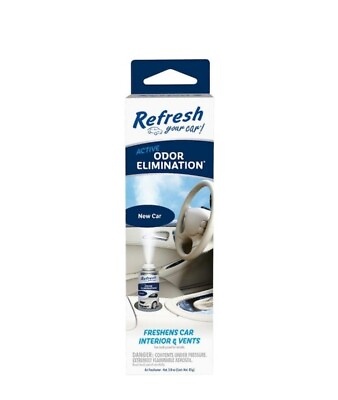 #ad Refresh Your Car Active Odor Eliminator Fogger Spray quot;New Carquot; Scent 3oz