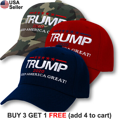 #ad Donald Trump 2020 Cap Hat Embroidered Keep America Great MAGA President USA US