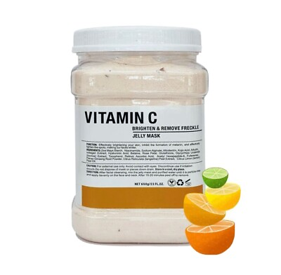 #ad Vitamin C Spa Beauty Salon Soft HydroJelly Face Mask 650g