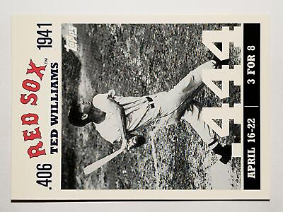 #ad 2007 Topps Williams 406 #TW2 Ted Williams