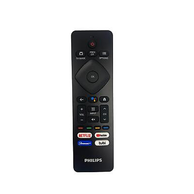 #ad Original TV Remote Control for PHILIPS 43PFL5766 F7D Television USED