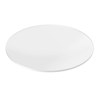 #ad Round Acrylic Plexiglass Sheet Table Top 1 4quot; Flat Clear Cake Disc Lucite Circle