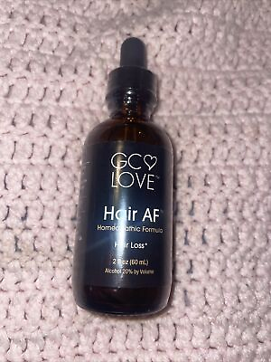#ad Hair AF Homeopathic Sublingual Drops by Gerard Cosmetic for Unisex 2 oz