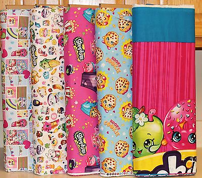 Shopkins Moose Cookie Lookie Fabrics SOLD SEPARATELY by Springs Creative bty $10.99