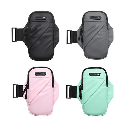 #ad Sport Armband Bag with Strap Water Resistant Zipper Shoulder Bag for Women