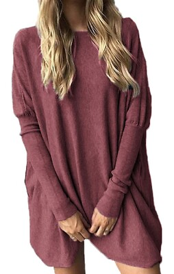 #ad maroon tunic sweater medium