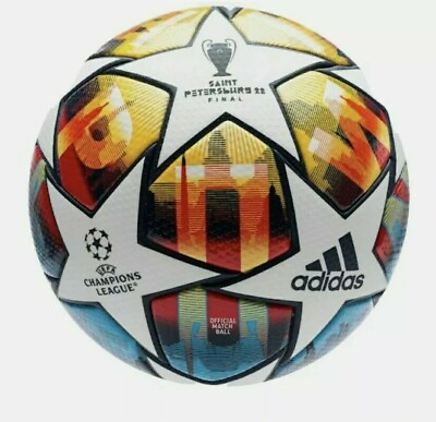 #ad Adidas Champions League St. Petersburg 2022 Final GENIUNE Match Ball size 5