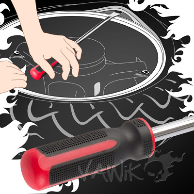 #ad VAWiK tire lever steel spoon tire repair change fits motorcycle x 1PCE
