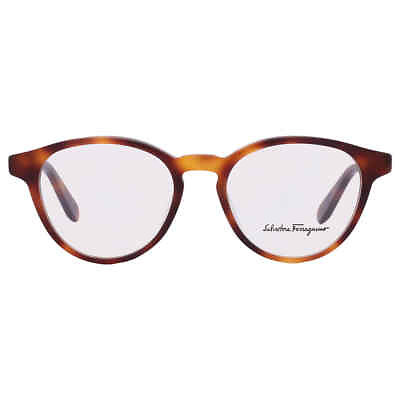 #ad Salvatore Ferragamo Demo Oval Ladies Eyeglasses SF2821A 214 48 SF2821A 214 48