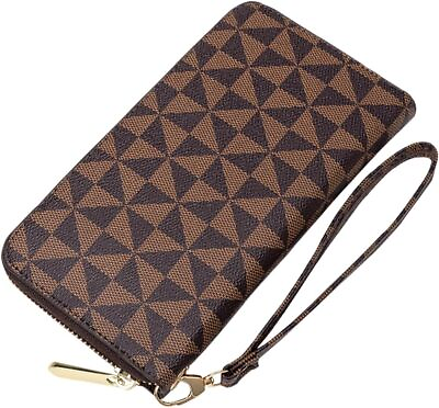 #ad Women#x27;s wallet Wristlet Wallets for Women Large capacity travel zipper wallet mu