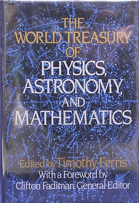 #ad World Treasury of Physics Astronomy amp; Mathematics. Hardcover w Mylar cover