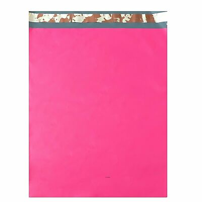25 10x13 HOT PINK Poly Mailers Shipping Envelopes Boutique Quality PINK Bags $6.99