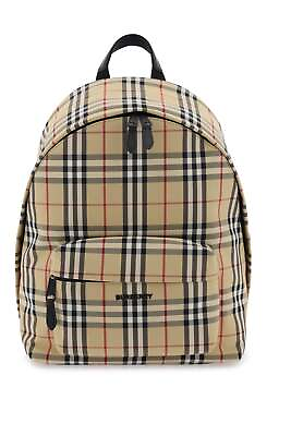 #ad Burberry Check Backpack