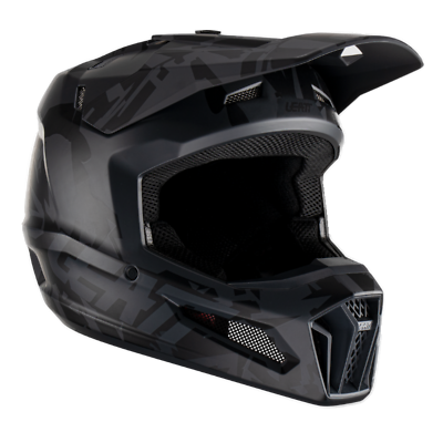 #ad Leatt Helmet Moto 3.5 V23 Stealth Junior Sizing
