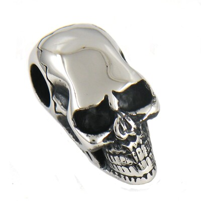 #ad Stainless Steel 3D Skull pendant