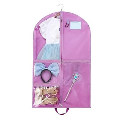 #ad Garment Bag for Hanging Clothes 40quot;Waterproof Dance Costume Garment purple