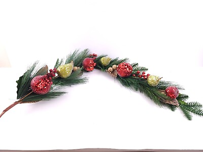 #ad 4#x27; Beaded Fruit and Berry Garland by Valerie H442200