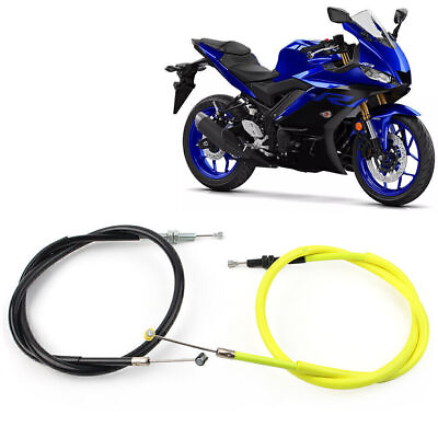 #ad For Yamaha R3 2015 2020 Black Yellow Brake Clutch Cable Replacement Motorcycle