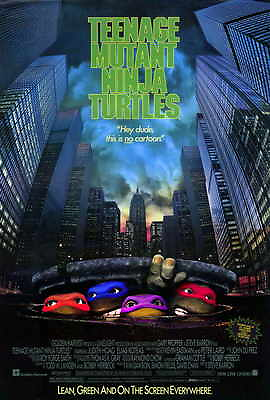 #ad Teenage Mutant Ninja Turtles Poster Licensed NEW USA 27x40quot; Theater Size 1990