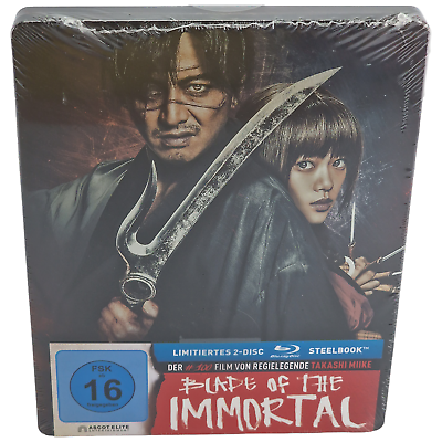 #ad Blade Of The Immortal Blu Ray Steelbook Takashi Miike Mugen No Jûnin Area Free