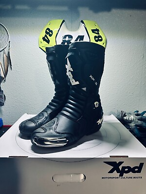 #ad Spidi XPD XP3 S Motorcycle Racing Shoes Trackday Boots EU Size 42 US Size 8.5