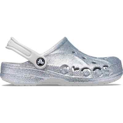 #ad Crocs Men#x27;s and Women#x27;s Shoes Baya Glitter Clogs Slip On Glitter Shoes